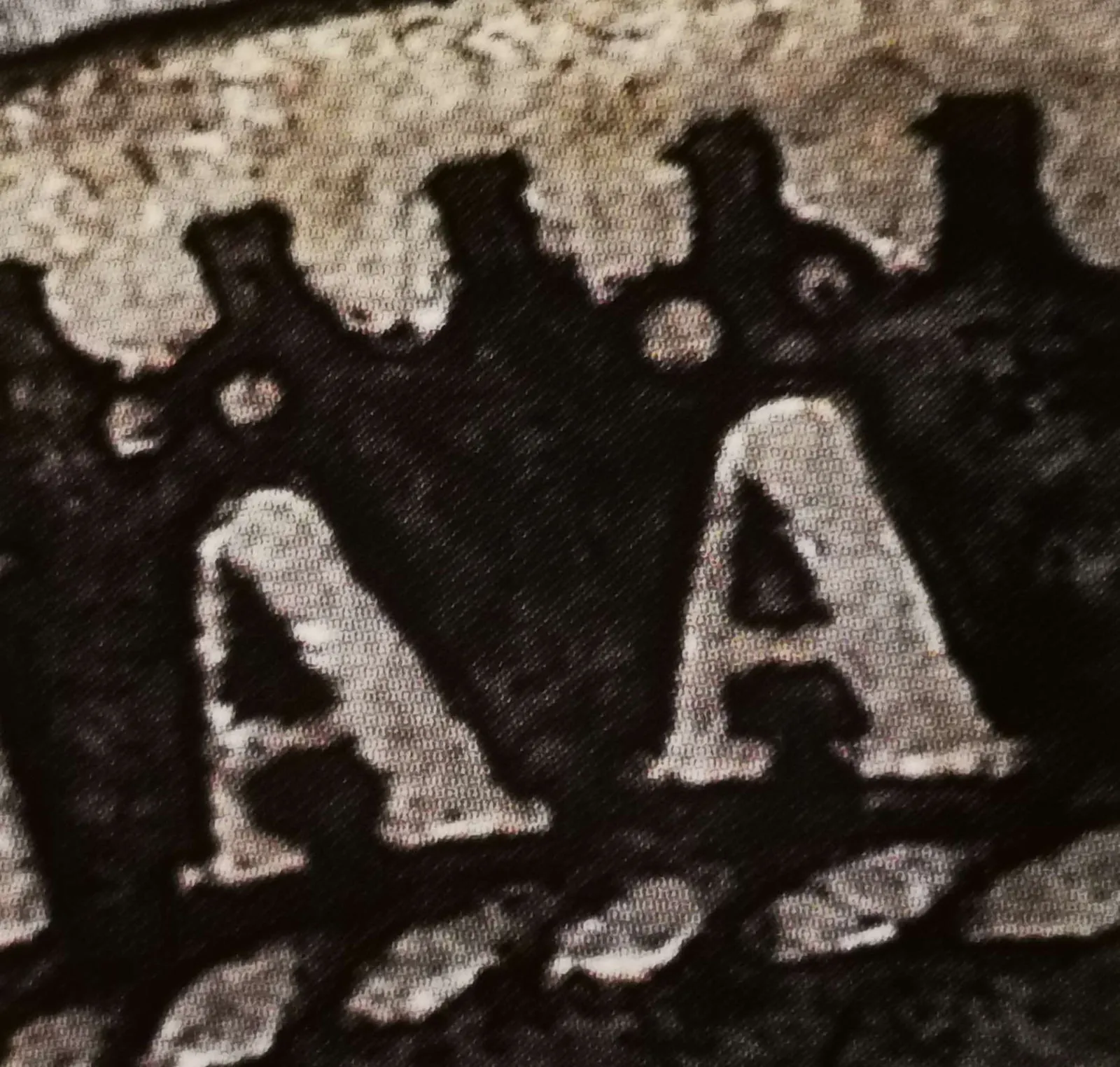 1 markka 1865 variantti 2.1 Än pisteet