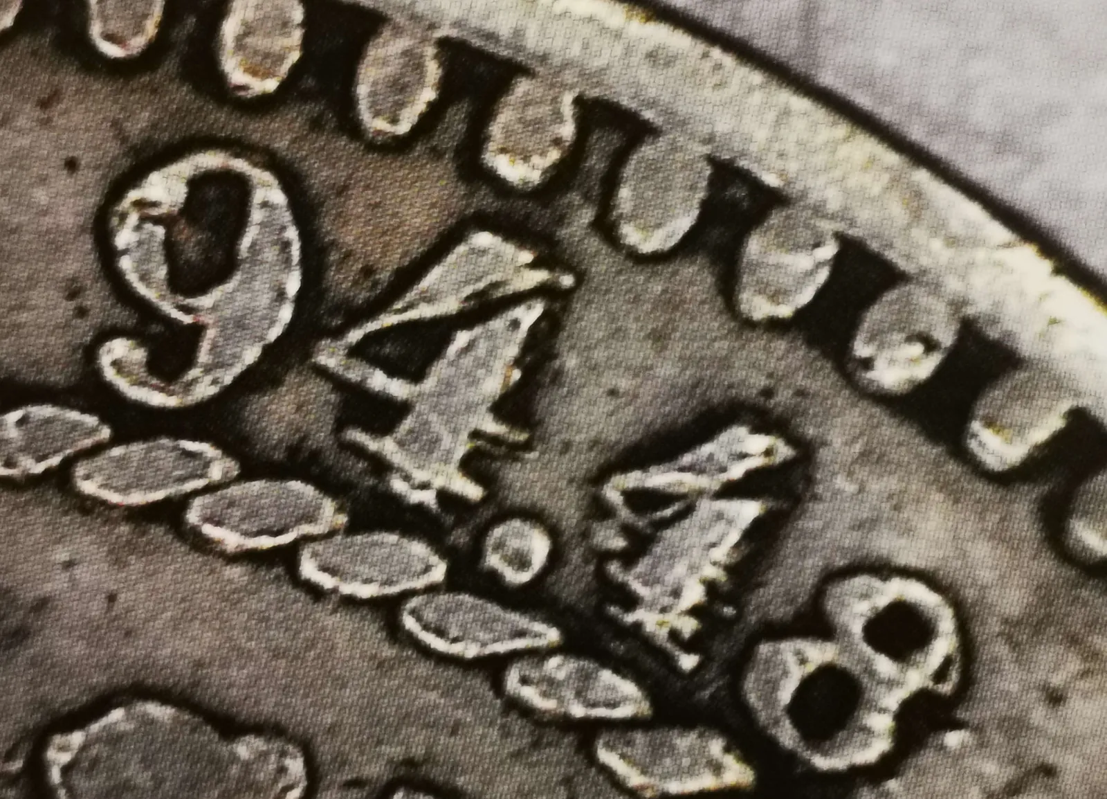 1 markka 1865 variantti 2.13 tunnuspuoli