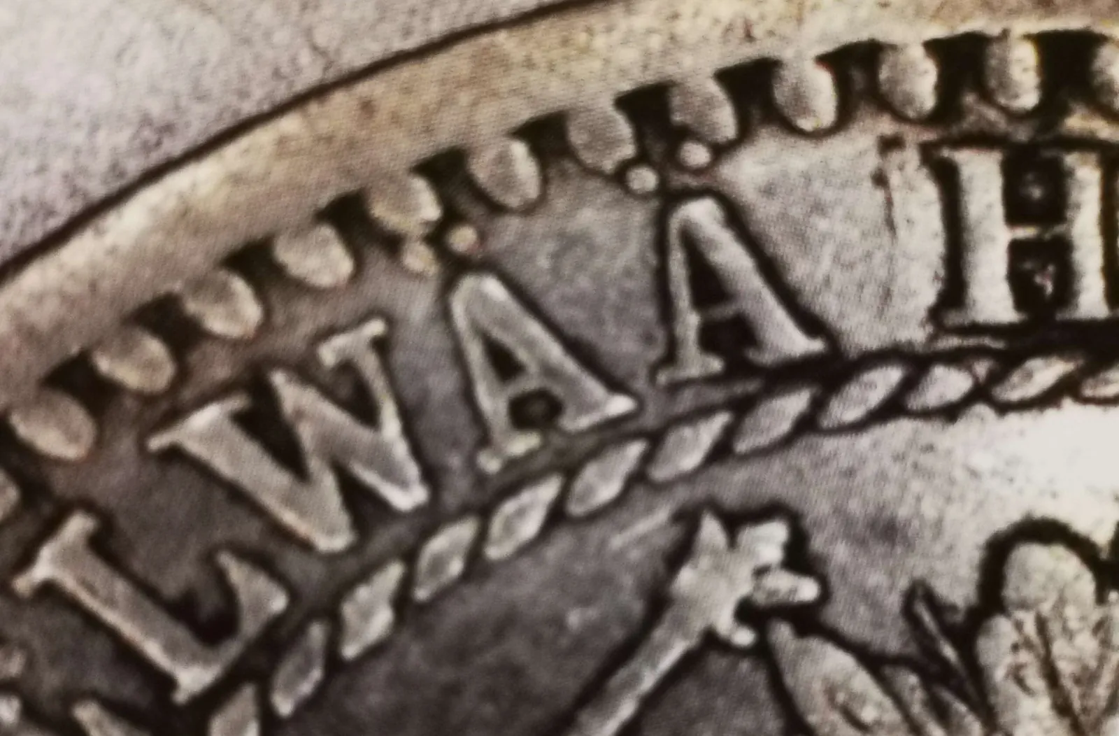 1 markka 1865 variantti 3.6.1 Än pisteet
