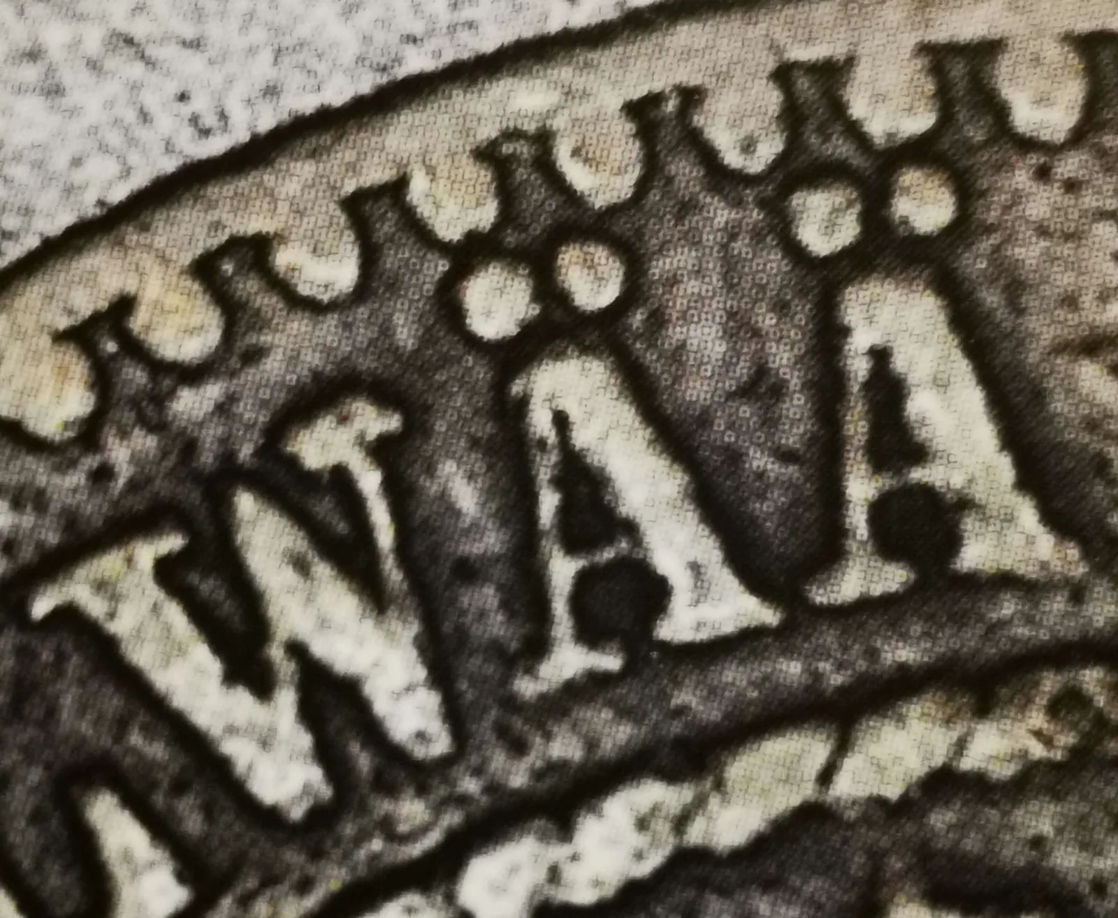 1 markka 1866 variantti 1 Än pisteet