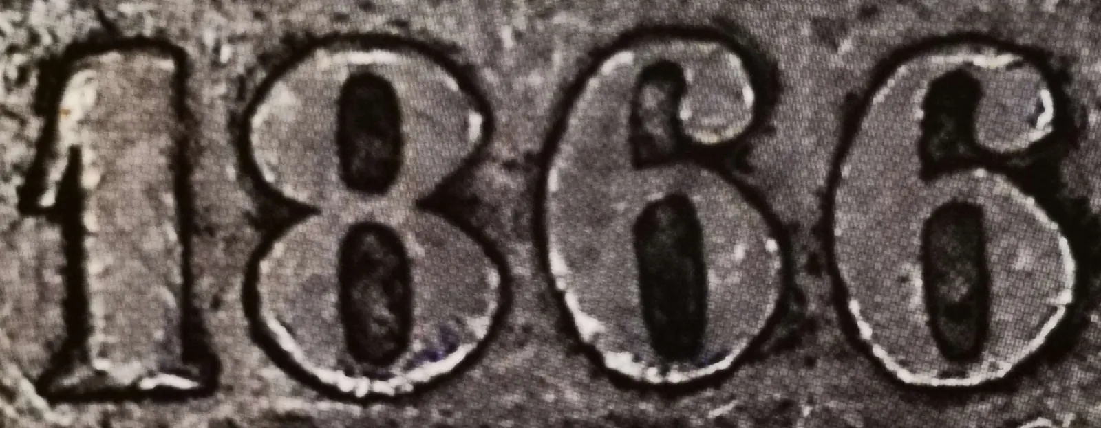 1 markka 1866 variantti 2.1.7 vuosiluku