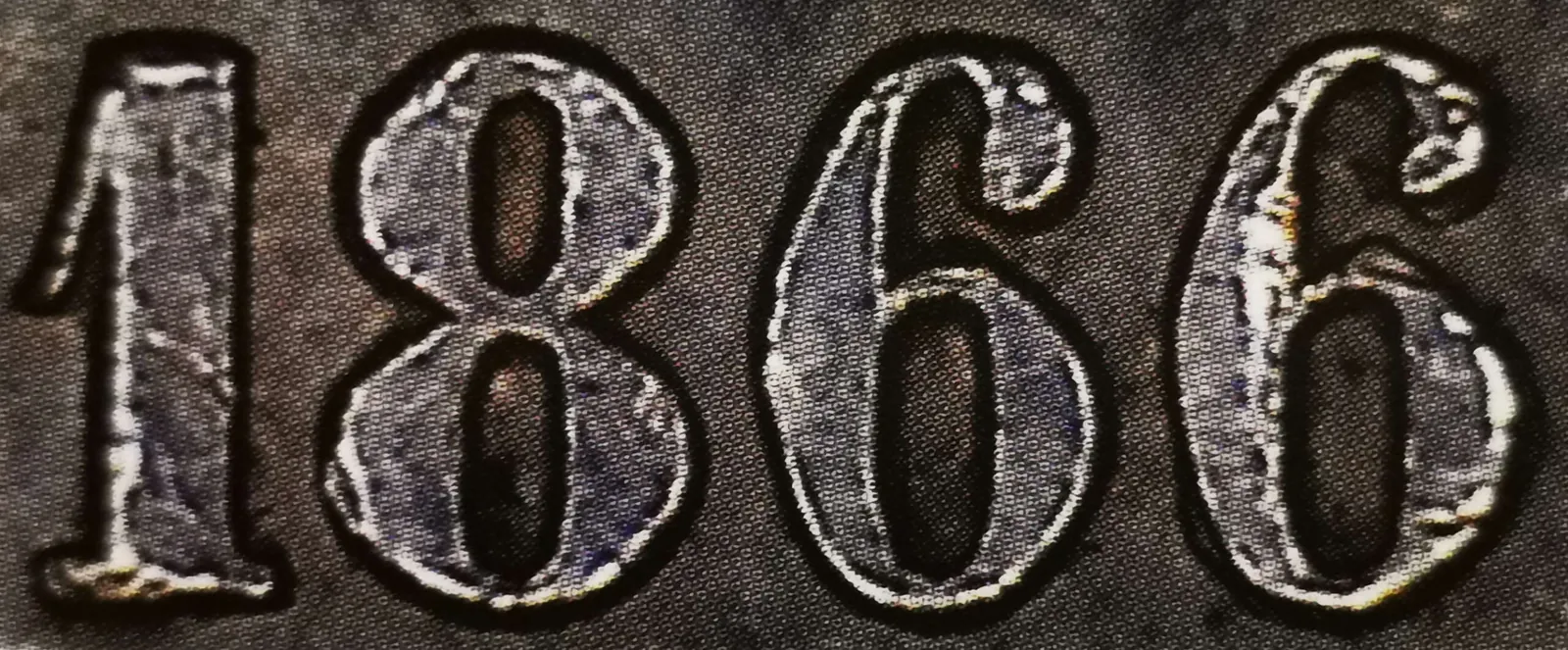 1 markka 1866 variantti 2.3.5 arvopuoli