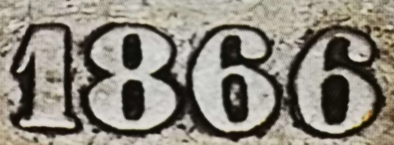 1 markka 1866 variantti 2.3.6 arvopuoli