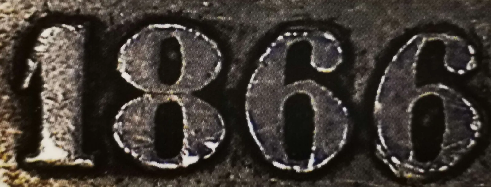 1 markka 1866 variantti 3.1 arvopuoli