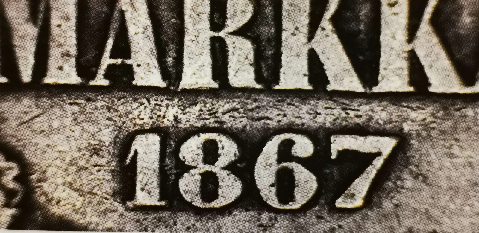 1 markka 1867 variantti 1.1 arvopuoli