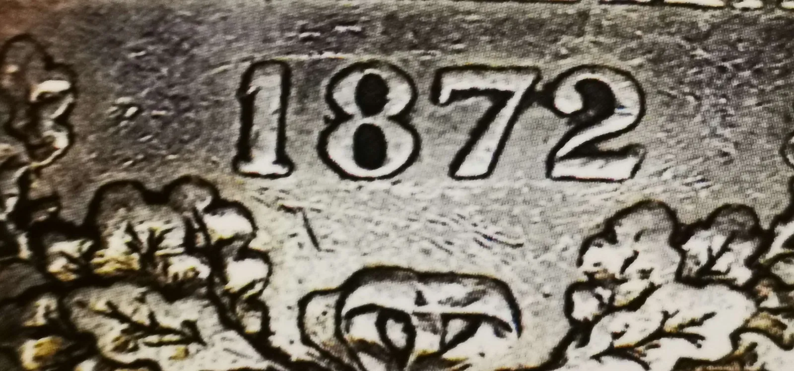 1 markka 1872 variantti 1.1 arvopuoli