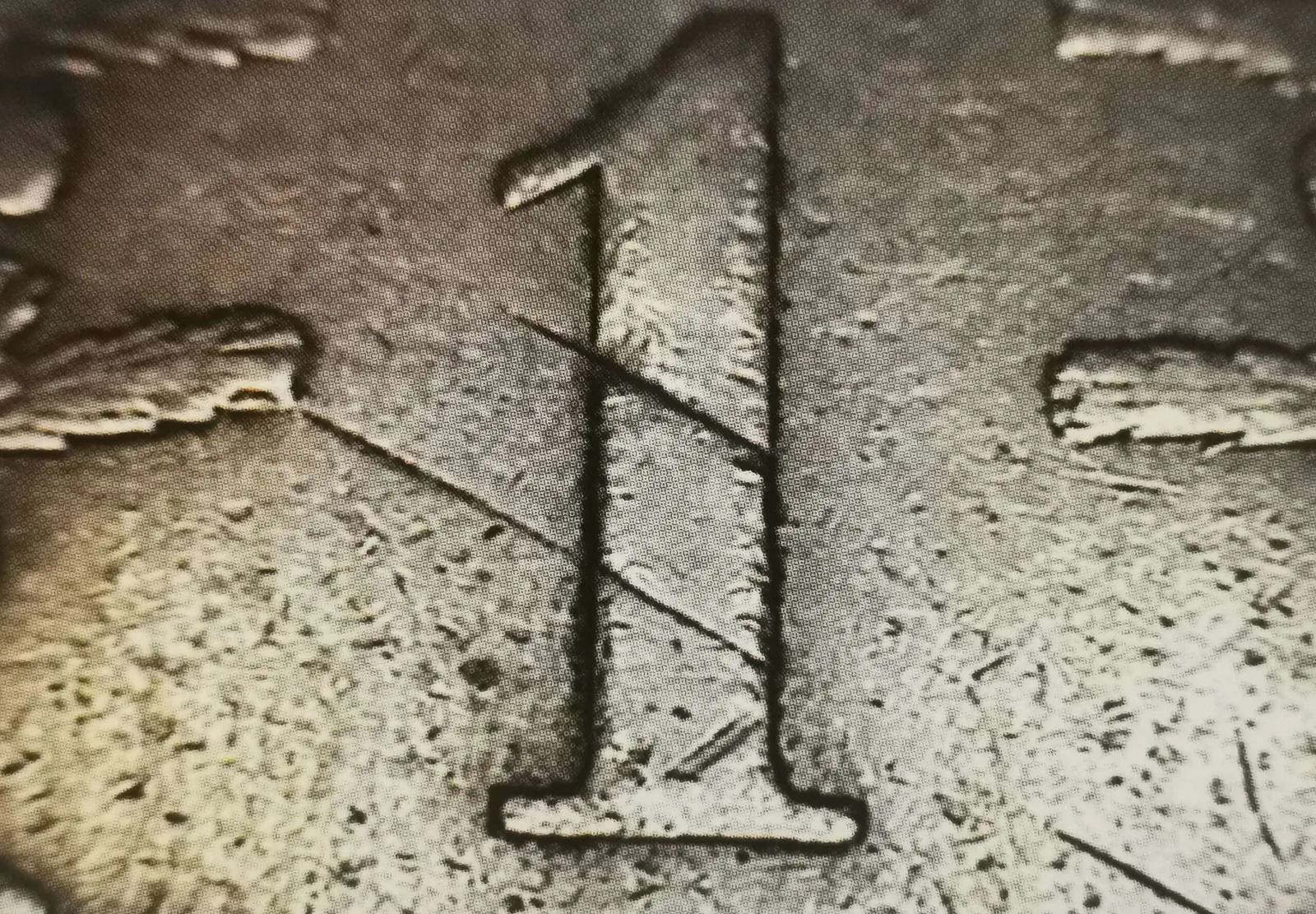 1 markka 1929 päällelyönti 1