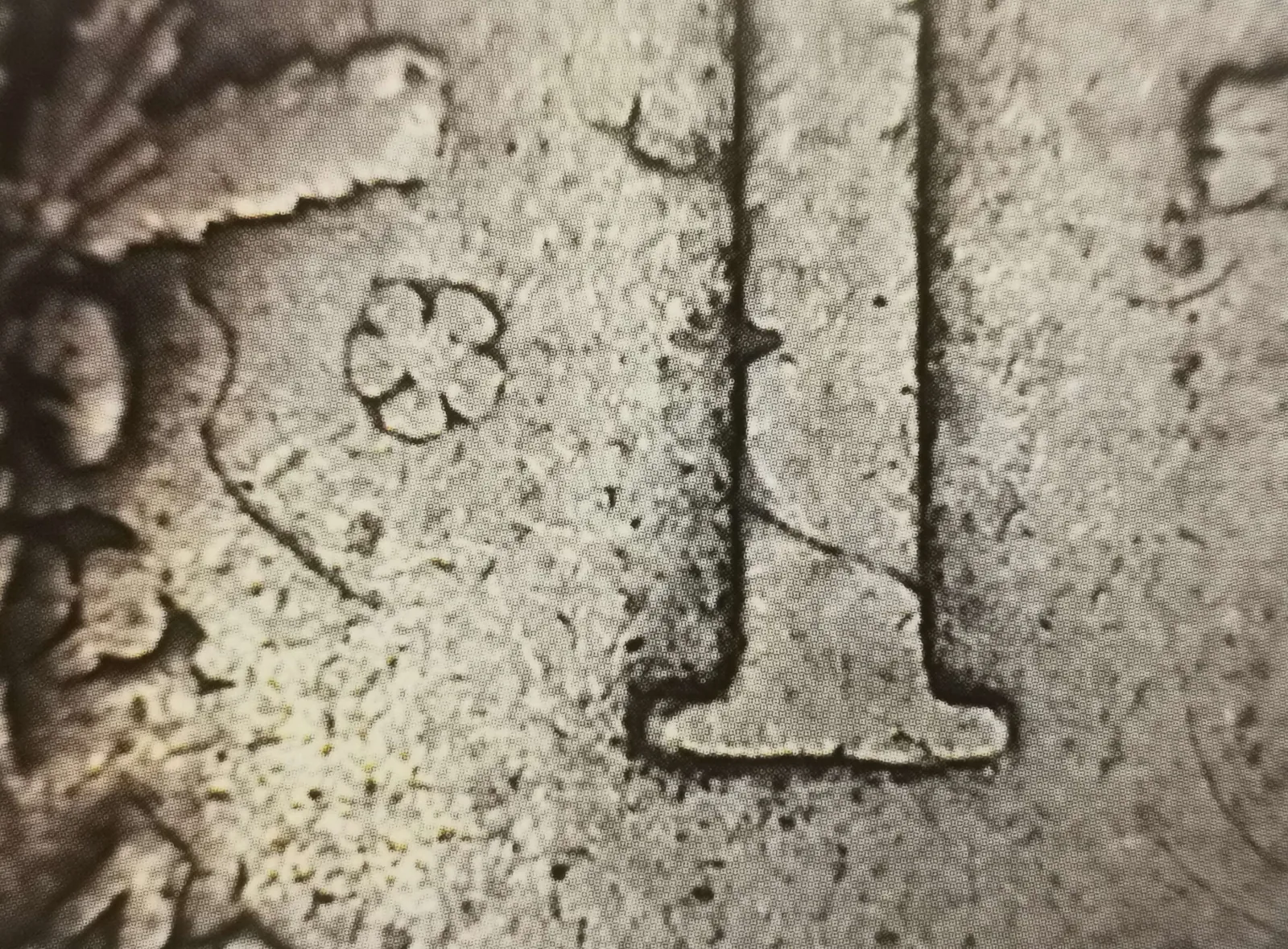 1 markka 1929 päällelyönti 2