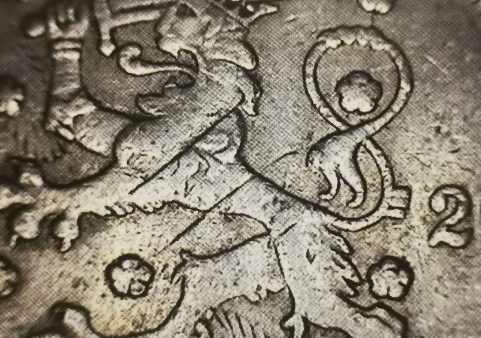 1 markka 1929 päällelyönti 4