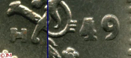 1 markka 1949 SNY 438.3