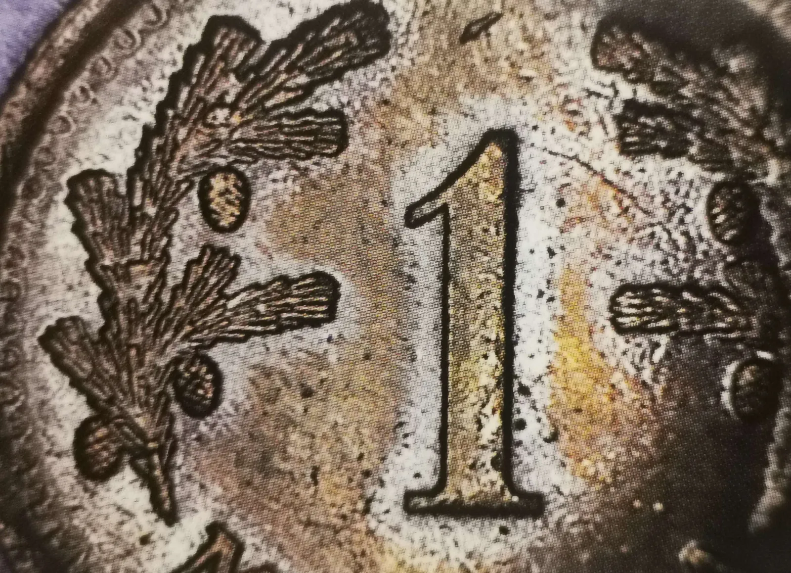 1 markka 1951 CU variantti 1.1 arvopuoli
