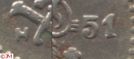 1 markka 1951 rauta SNY 440.2.2