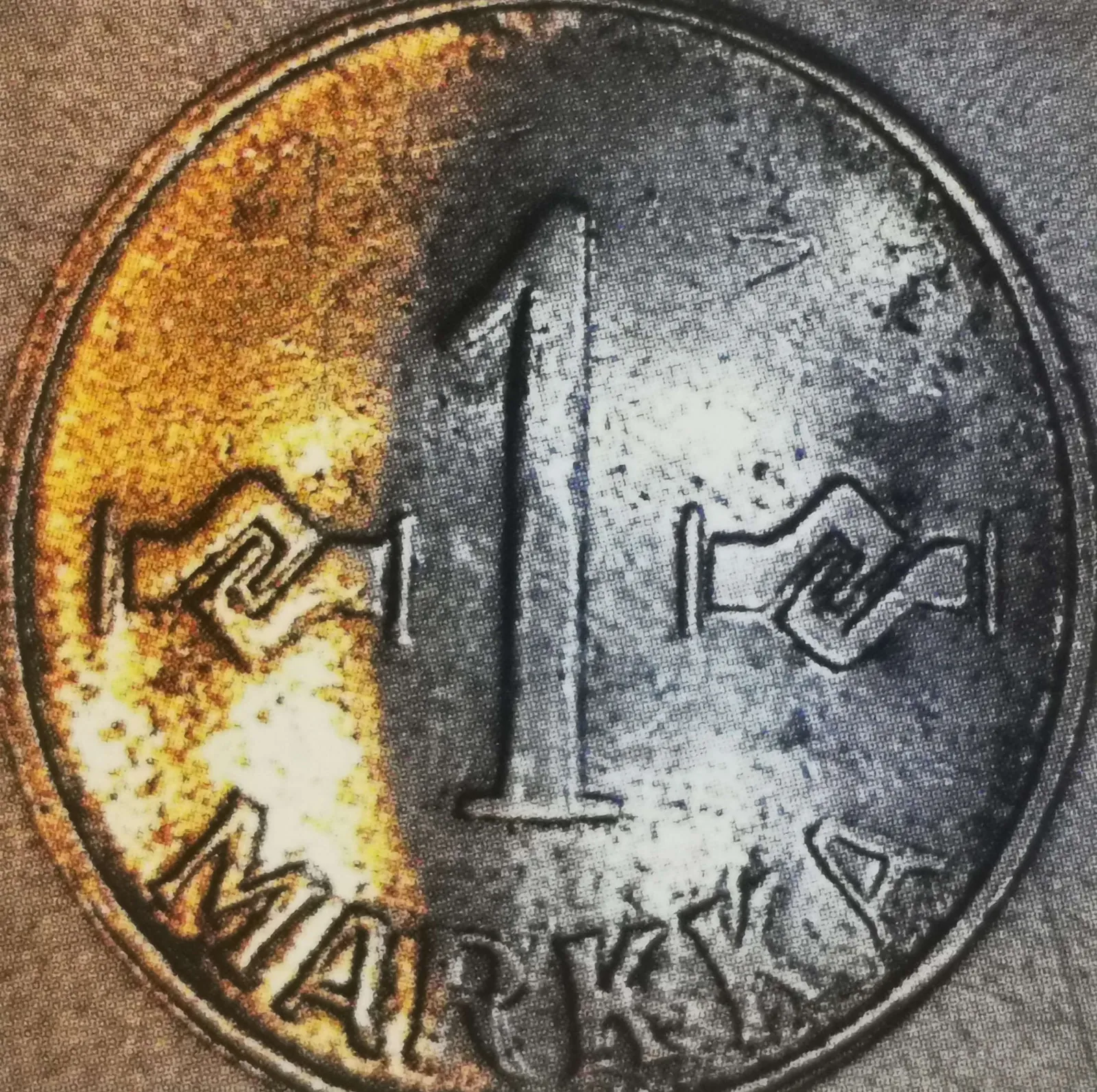 1 markka 1953 variantti 1.2 arvopuoli