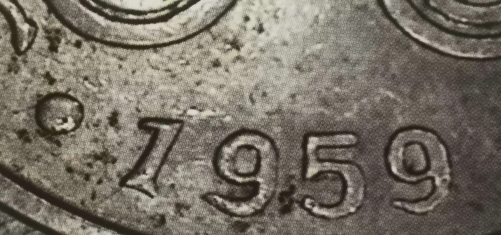 1 markka 1959 variantti 1.1 tunnuspuoli