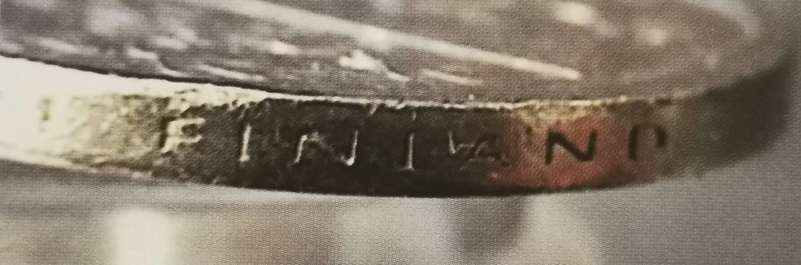 1 markka 1976 variantti 1.2 reunakirjoitus