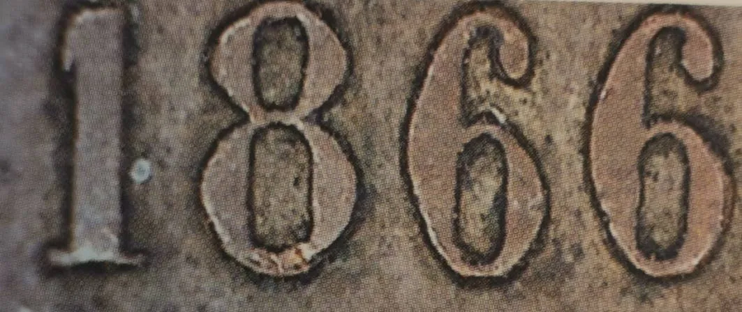 1 penni 1866 - Variantti 7 - Arvopuoli