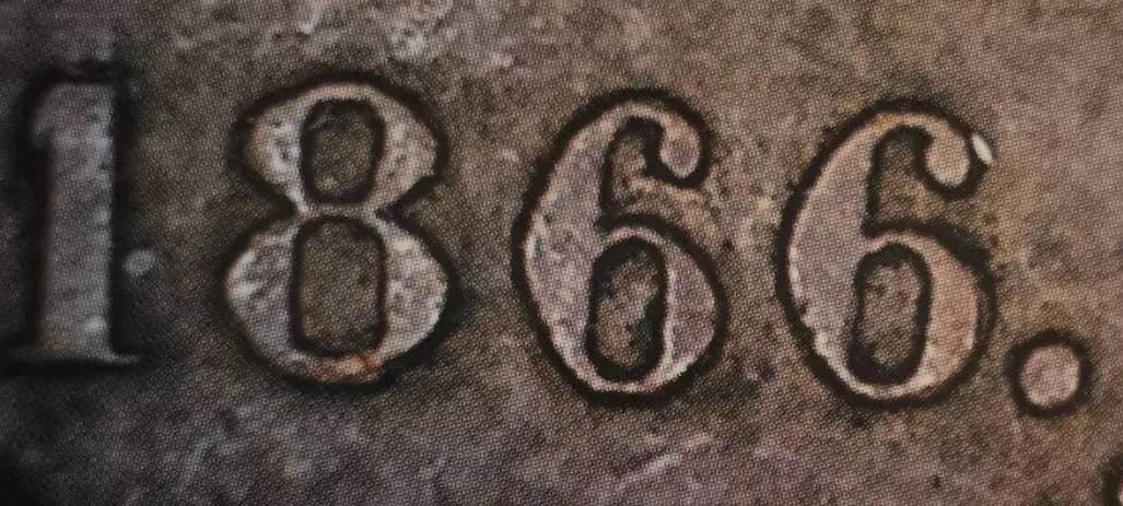 1 penni 1866 - Variantti 9 - Arvopuoli