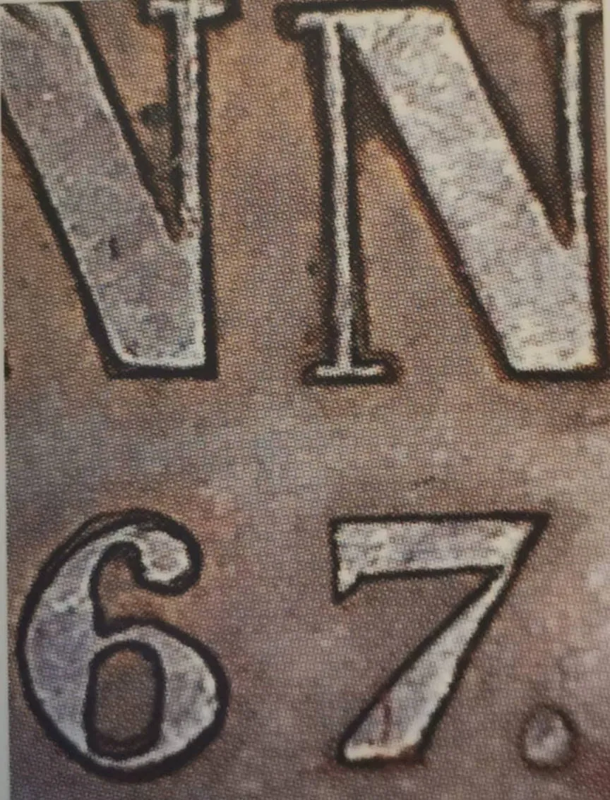 1 penni 1867 - Variantti 2 - Arvopuoli