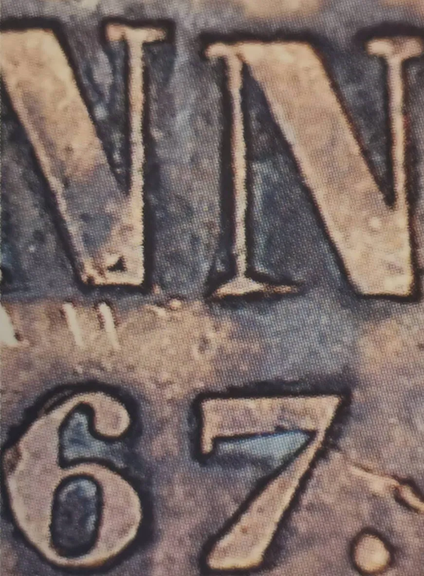 1 penni 1867 - Variantti 7 - Arvopuoli