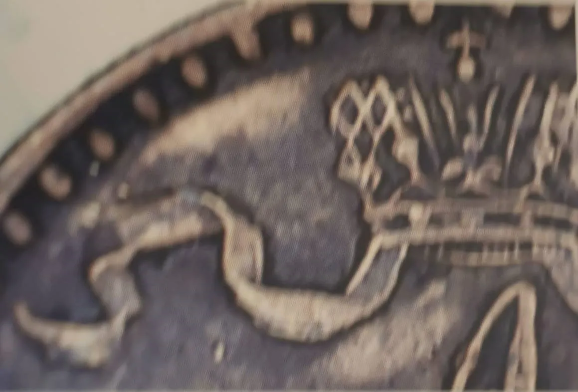 1 penni 1867 - Variantti 7 - Tunnuspuoli