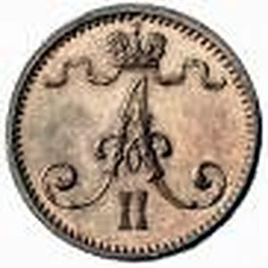 1 penni 1872 tunnuspuoli