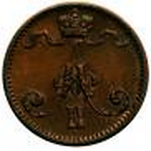 1 penni 1876 tunnuspuoli