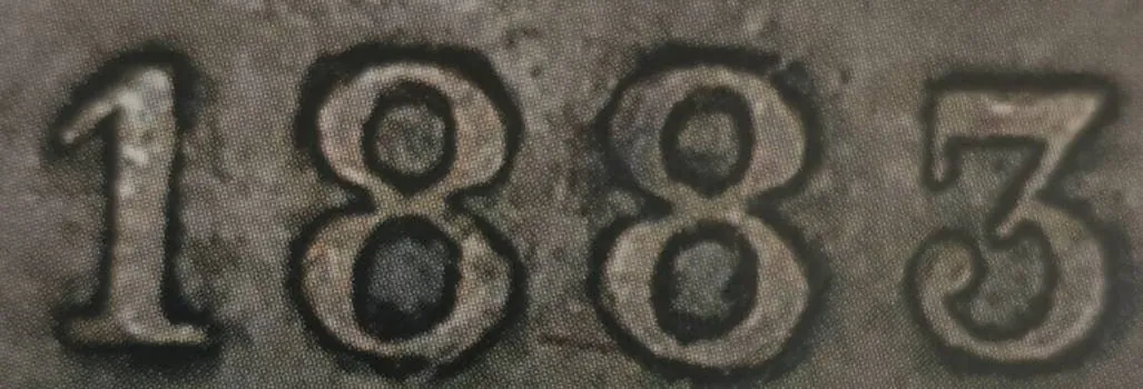 1 penni 1883 - variantti 2 - Arvopuoli