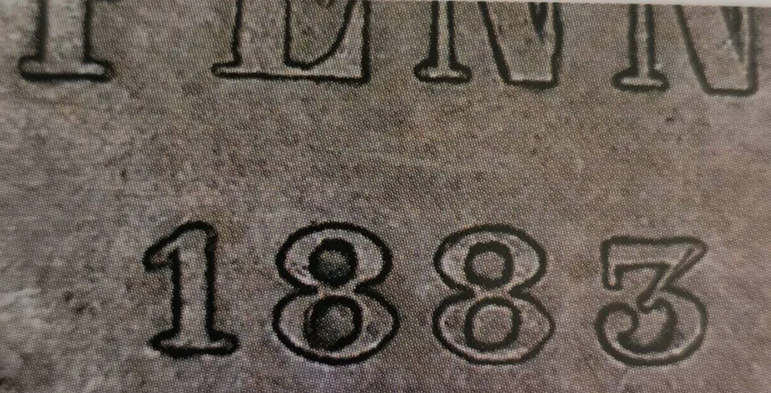 1 penni 1883 - variantti 4 - Arvopuoli