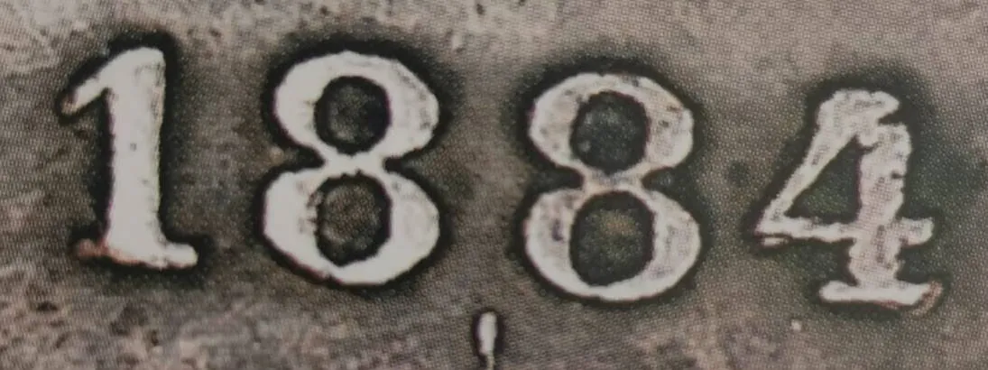 1 penni 1884 - variantti 2 - Arvopuoli