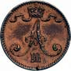 1 penni 1888 tunnuspuoli