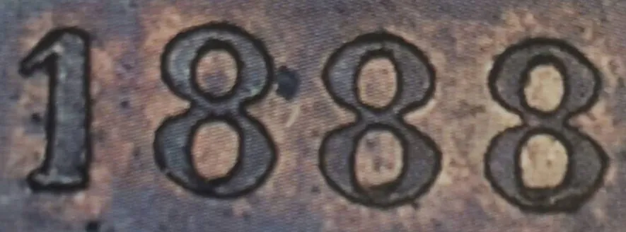 1 penni 1888 - variantti 2 - Arvopuoli