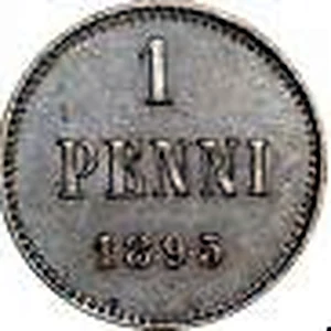 1 penni 1895 arvopuoli
