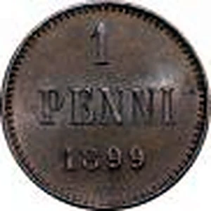 1 penni 1899 arvopuoli