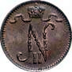 1 penni 1900 tunnuspuoli