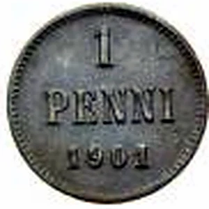 1 penni 1901 arvopuoli