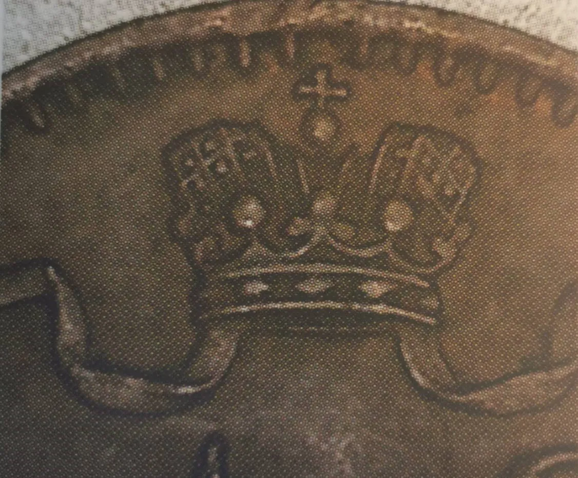 1 penni 1901 - variantti 2 - Tunnuspuoli