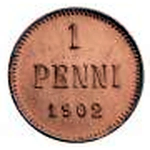 1 penni 1902 arvopuoli