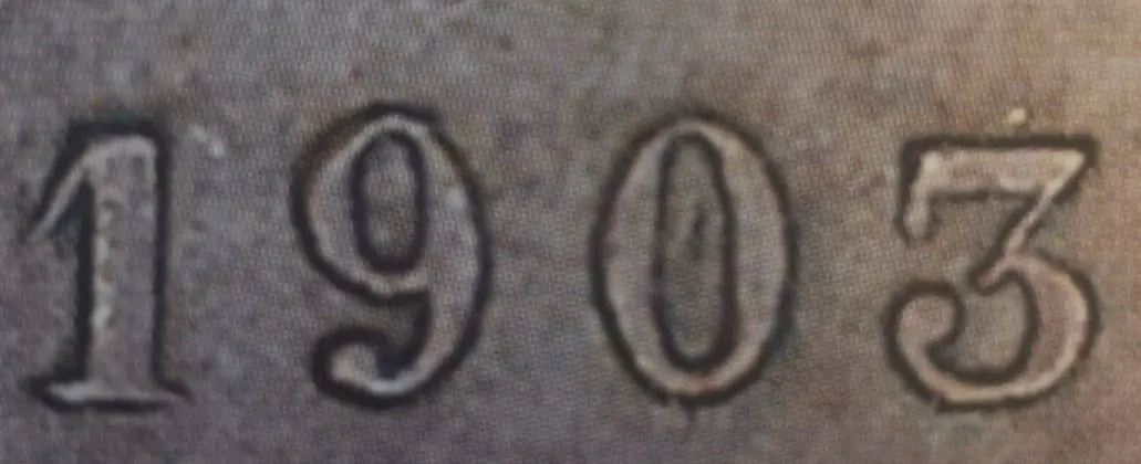 1 penni 1903 - variantti 1 - Arvopuoli