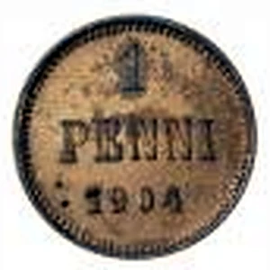1 penni 1904 arvopuoli