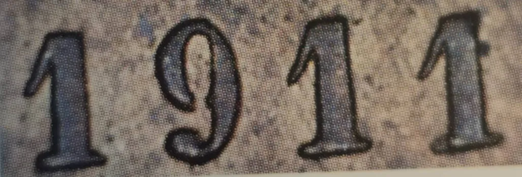 1 penni 1911 - variantti 1 - Arvopuoli
