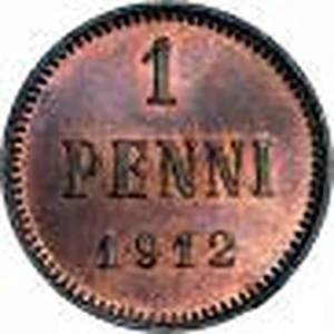1 penni 1912 arvopuoli