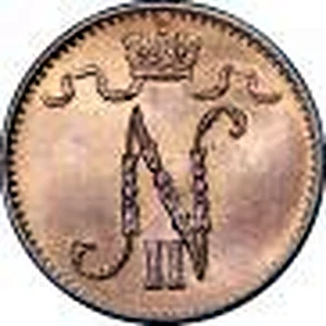 1 penni 1915 tunnuspuoli