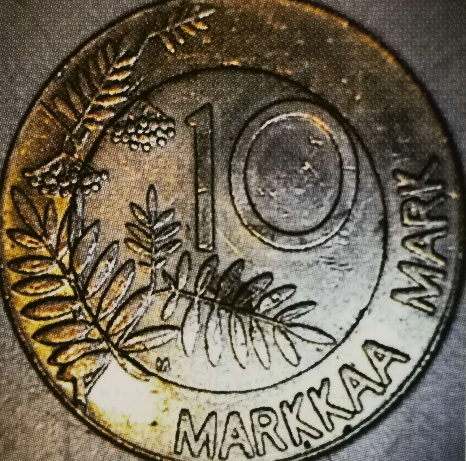 10 markkaa 1993 variantti 1.2 arvopuoli