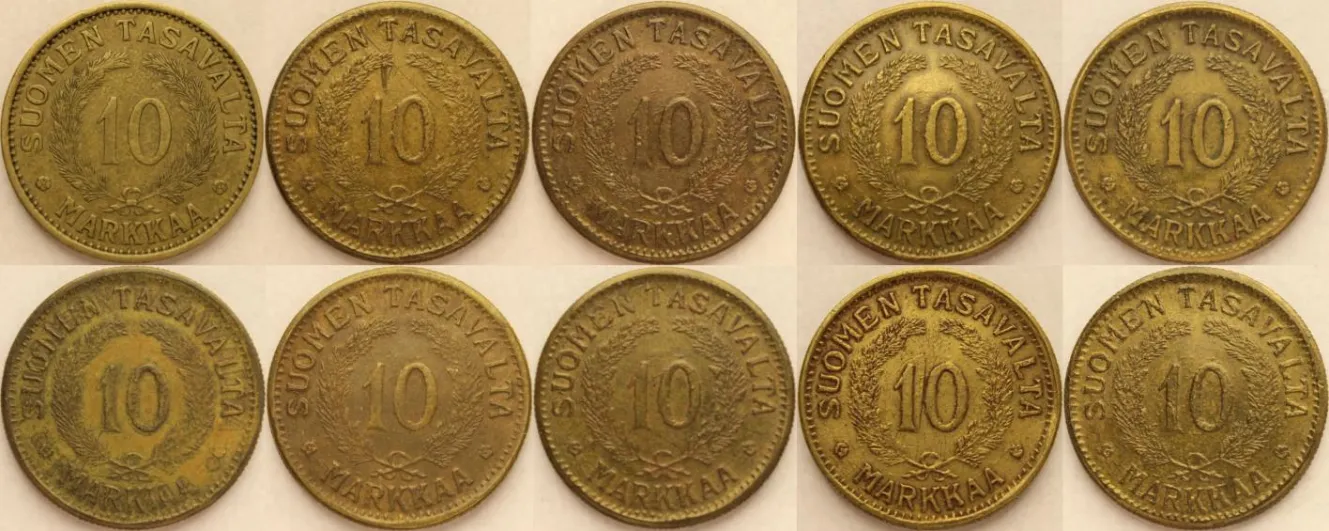 10 markkaa järvisen väärennöksiä