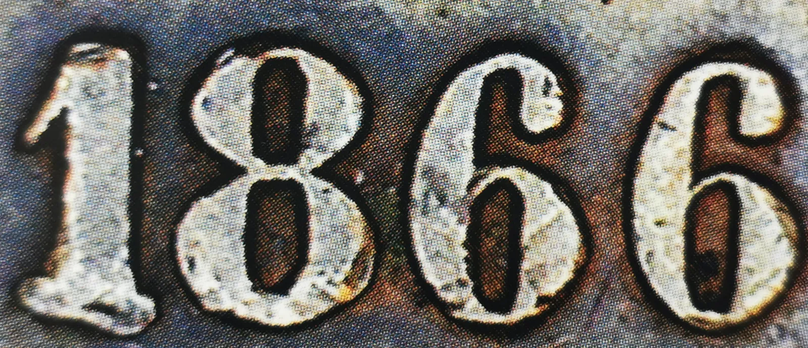 10 penniä 1866 variantti 1.1 arvopuoli