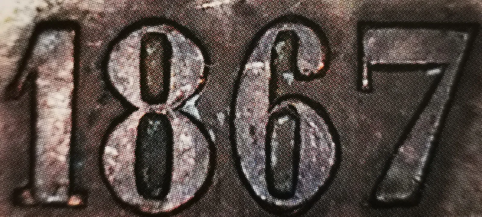 10 penniä 1867 variantti 1.1 arvopuoli