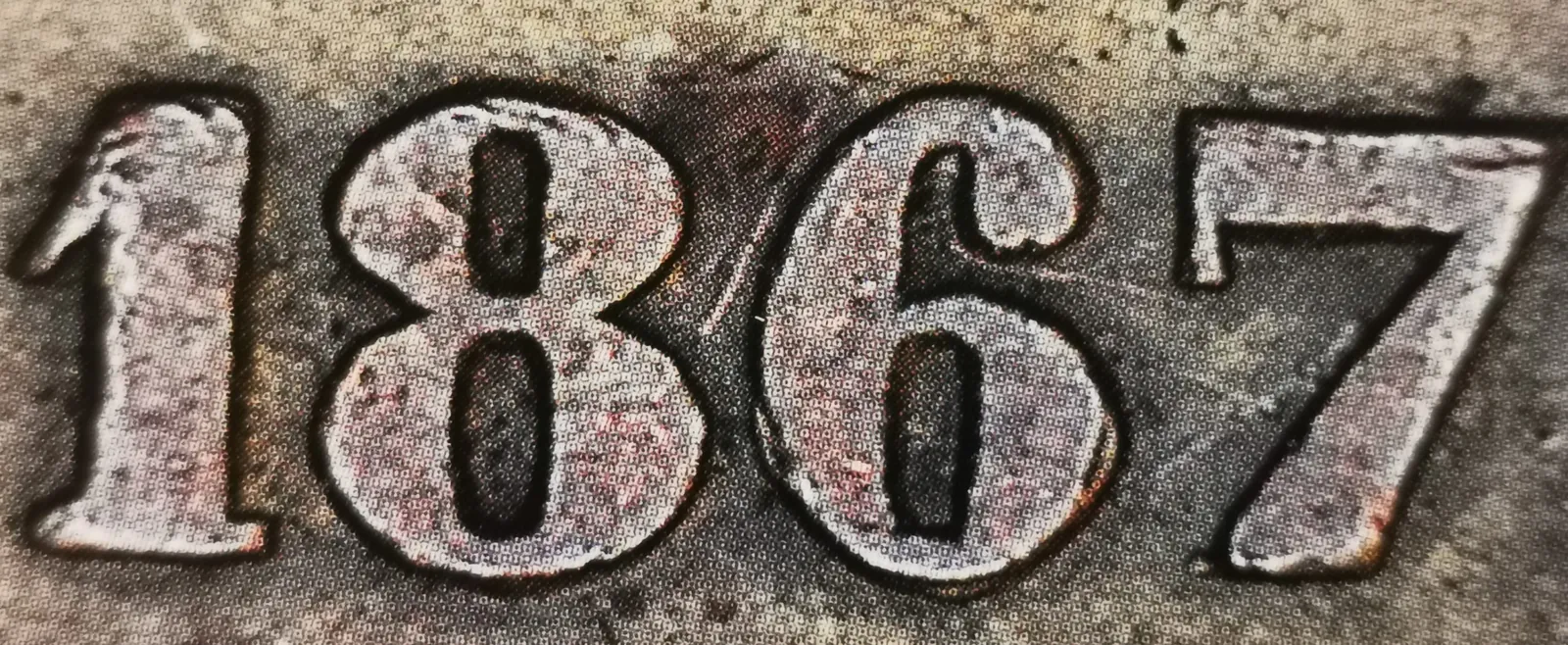 10 penniä 1867 variantti 1.2 arvopuoli