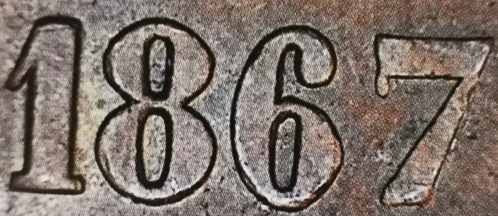 10 penniä 1867 variantti 1.4 arvopuoli