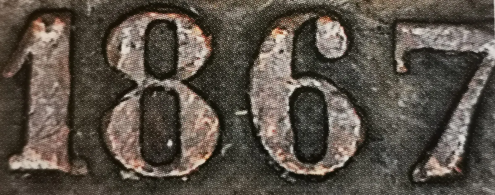 10 penniä 1867 variantti 1.5 arvopuoli