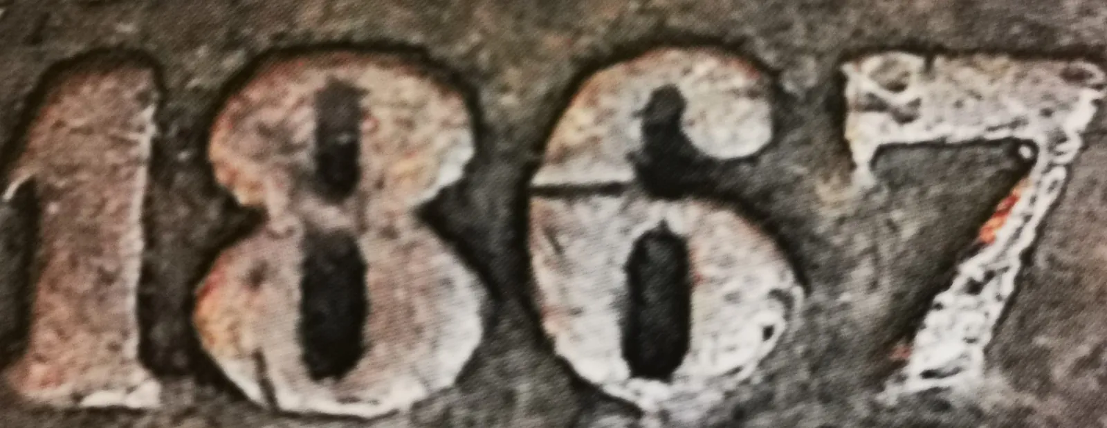10 penniä 1867 variantti 1.7 arvopuoli